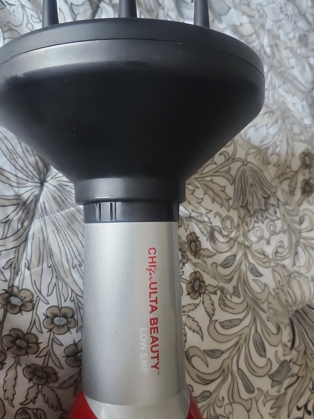 CHI/ULTA BEAUTY Red Handheld Hair Dryer with Diffuser - Picture 2 of 6
